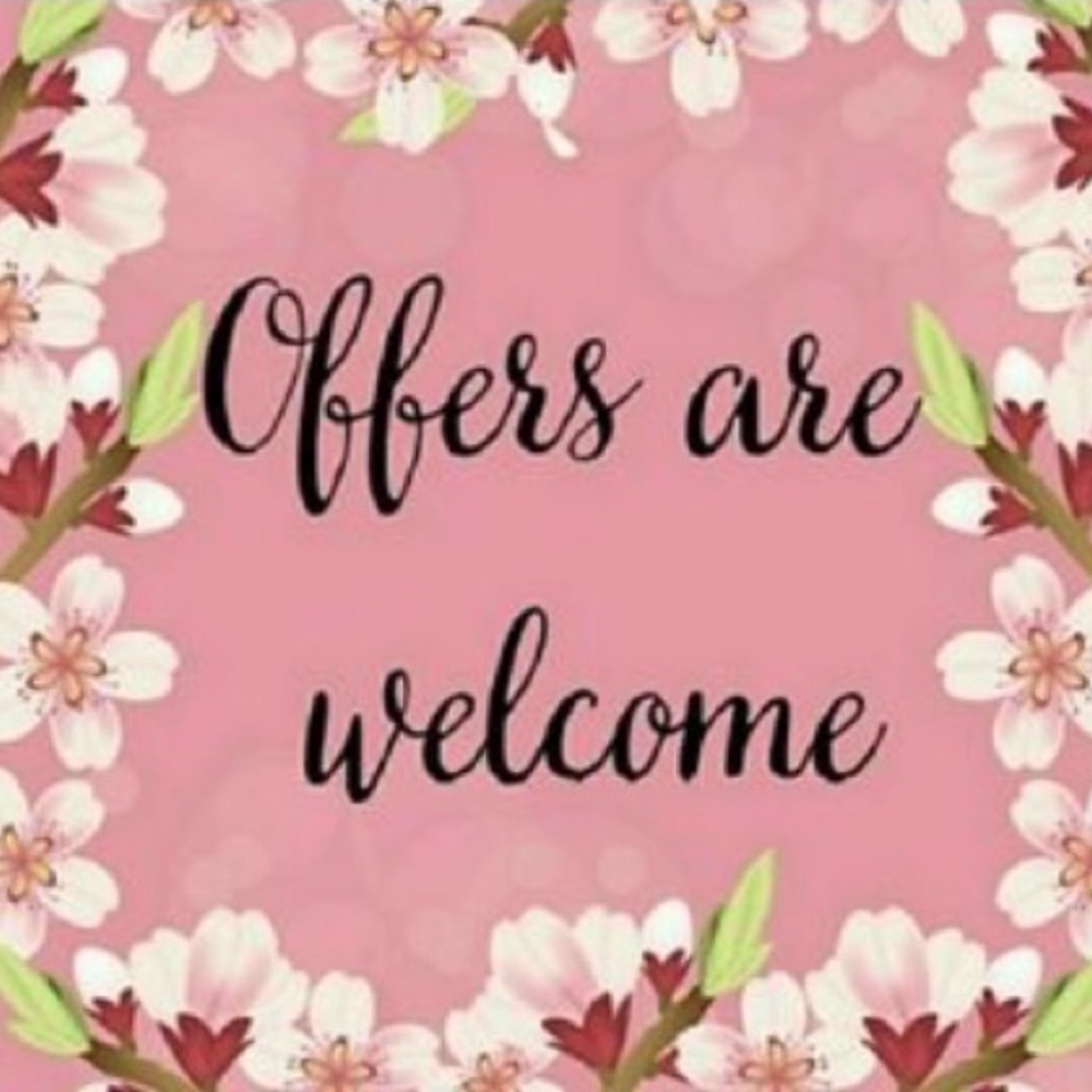 Offers are Welcome!!! ☺️